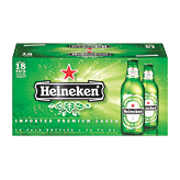 Heineken  lager beer from Holland, 12-fl. oz., glass bottles Full-Size Picture